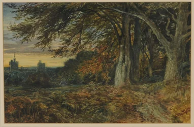 Castillo de Naworth, 1840-45